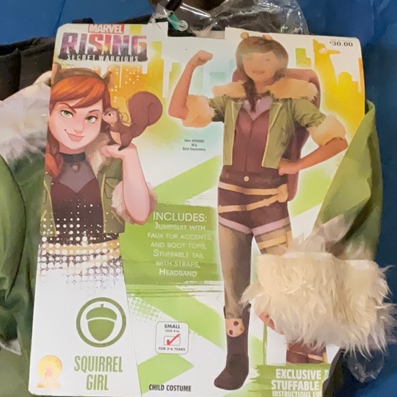 NWT MARVEL SQUIRREL GIRL COSTUME W WIG PRICE FIRM - Picture 4 of 12